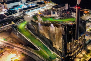 Customer view of the Amager Bakke project